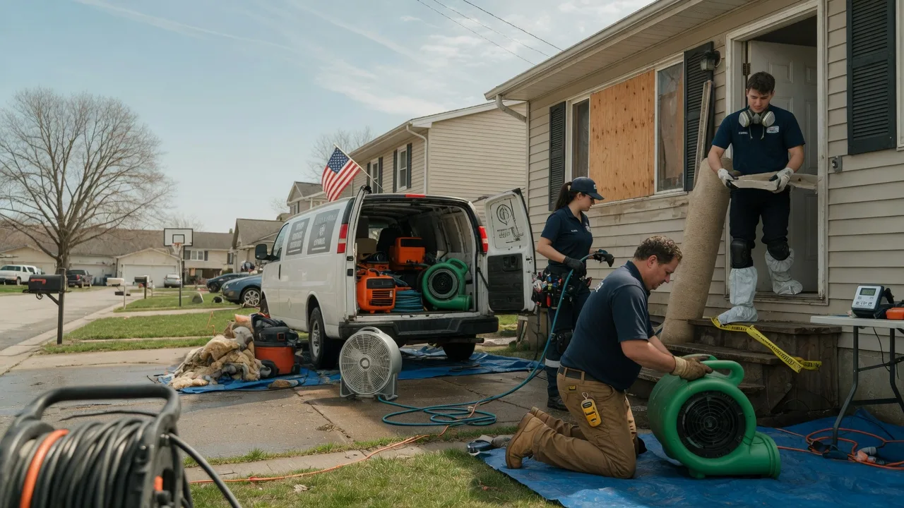 Water Damage Restoration in Dalton, PA near me
